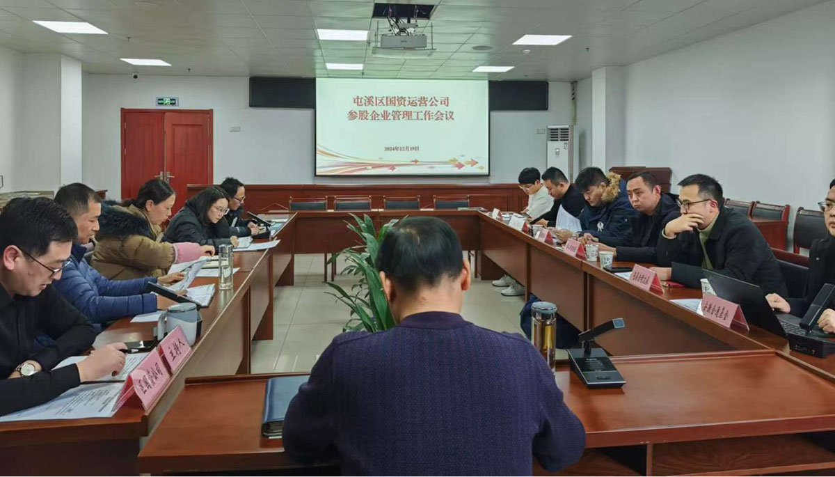 鑒往知來，擘畫發(fā)展新藍(lán)圖——區(qū)國資運(yùn)營公司召開參股公司管理工作會議