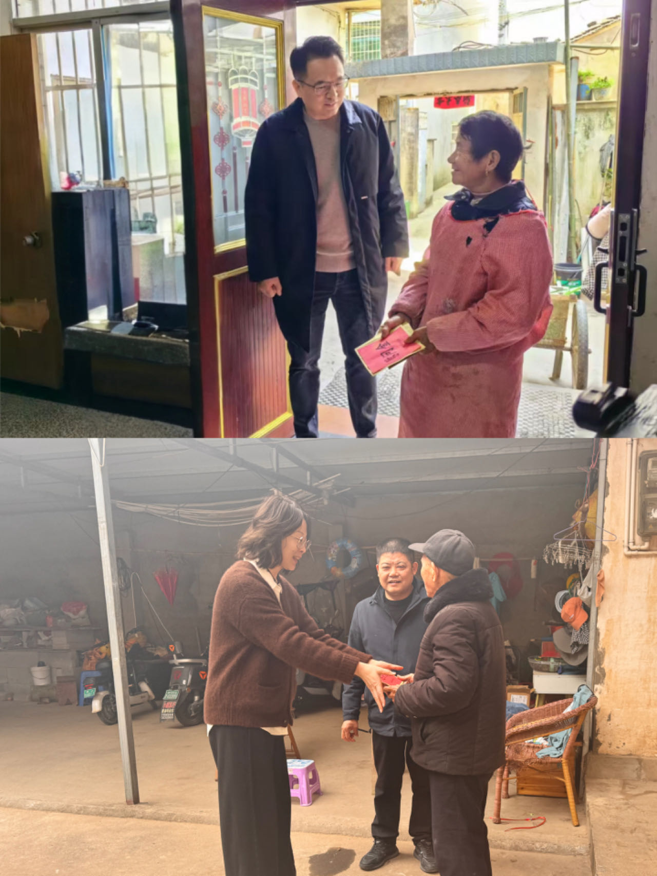 走訪送關(guān)懷，慰問(wèn)暖人心——屯溪區(qū)國(guó)投集團(tuán)黨委開(kāi)展春節(jié)走訪慰問(wèn)活動(dòng)