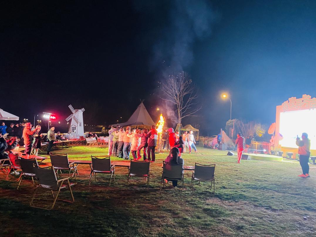 南溪南春夜尋芳：篝火為引，點(diǎn)亮鄉(xiāng)村之旅